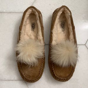 UGG Dakota Pom Pom Slippers